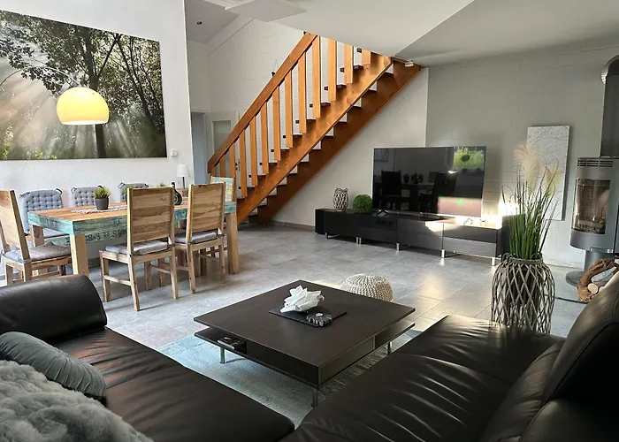 Tatil Evi Frankenwald 80qm Unweit Vom In - Sauna, Klima, Kamin, Garten - Bad Steben - Hof Saale