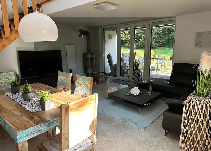 Frankenwald 80qm Unweit Vom In - Sauna, Klima, Kamin, Garten - Bad Steben - Hof Saale Tatil Evi Lichtenberg (Bavaria)